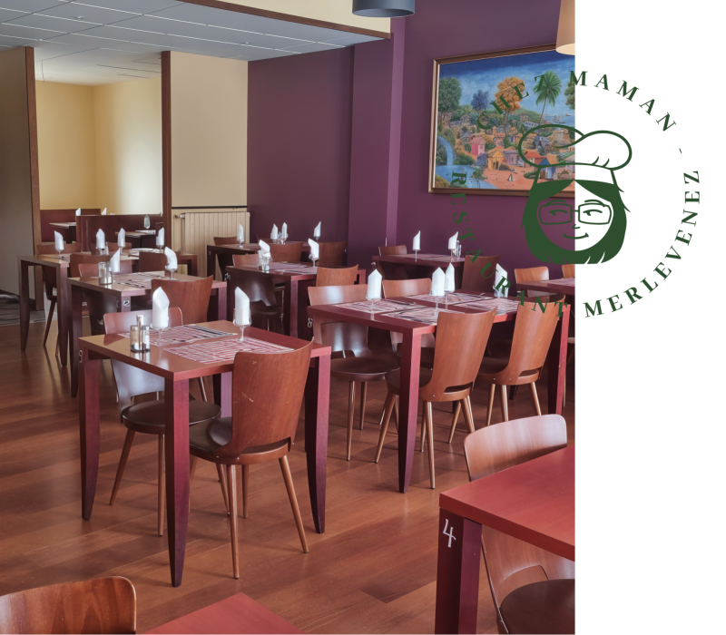 Le restaurant - Chez Maman - restaurant MERLEVENEZ - Restaurant Kervignac - Restaurant Plouhinec